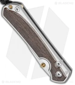 Chris Reeve Left Hand Small Sebenza 31 Bog Oak (2.94" Stonewash) S31-1101 -Benchmadess Zone Chris Reeve Small Sebenza 31 Bog Oak Inlay Left Hand S31 1101 BHQ 118814 jr spine