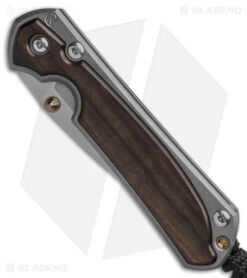 Chris Reeve Small Sebenza 31 Frame Lock Knife Bog Oak (3" SW) -Benchmadess Zone Chris Reeve Small Sebenza 31 Knife Macassar Ebony 2in Stonewash BHQ 99002 td spine