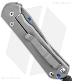 Chris Reeve Small Sebenza 31 Knife Titanium (2.94" Boomerang Damascus) -Benchmadess Zone Chris Reeve Small Sebenza 31 Knife Titanium 2.94 Boomerang Damascus BHQ 99035 LS Side