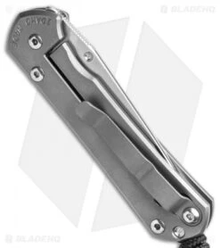 Chris Reeve Small Sebenza 31 Tanto Frame Lock Knife BB Ti (2.9" SW) -Benchmadess Zone Chris Reeve Small Sebenza 31 Tanto Frame Lock Knife 2in 94cm Stonewash BHQ 139546 td side