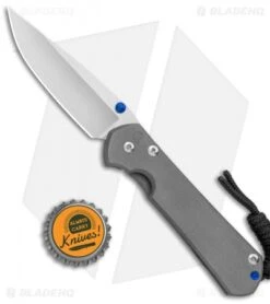 Chris Reeve Small Sebenza 31 Knife Ti/Double Thumb Lug (2.94" Stonewash) -Benchmadess Zone Chris Reeve Small Sebenza 31 Ti Double Thumb Lug SW BHQ 98974 jr bottlecap 2
