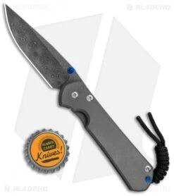 Chris Reeve Small Sebenza 31 Knife Titanium (2.94" Raindrop Damascus) -Benchmadess Zone Chris Reeve Small Sebenza 31 Ti Raindrop Damascus BHQ 99029 jr bottlecap