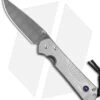 Chris Reeve Small Sebenza 31 Frame Lock Knife Gray Titanium (3" Ladder Damascus) 2 Chris Reeve Small Sebenza 31 Frame Lock Knife Gray Titanium (3" Ladder Damascus) -Benchmadess Zone Chris Reeve Small Sebenza 31 Unique Graphic Amethyst B Damascus BHQ 113454 jr