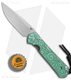 Chris Reeve Small Sebenza 21 Knife CGG Paisley (2.94" Stonewash) -Benchmadess Zone Chris Reeve small Sebenza 21 CGG paisley sw BHQ 67733 er bottlecap