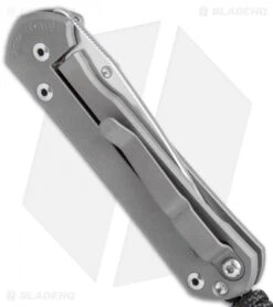 Chris Reeve Small Sebenza 21 Graphic Hematite Cabochon (2.9" Satin) 3/28/17 -Benchmadess Zone Chris Reeve small Sebenza 21 graphic Hematite cabochon satin BHQ 68489 er side