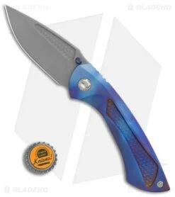 EOS Dorado Frame Lock Knife Fade Ano Ti (3.6" Bead Blast) -Benchmadess Zone EOS Dorado 503 Ti Fade Anodized BB BHQ 86314 er bottlecap