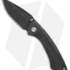 EOS Dorado Frame Lock Knife Black DLC Ti W/ Satin Hardware (3.6" Black)