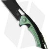 EOS Mini Nautilus Frame Lock Knife Black/Green Titanium (3.25" Black) -Benchmadess Zone EOS Mini Nautilus Black Green BHQ 131531 jr