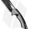 EOS Mini Nautilus Frame Lock Knife Titanium Satin/Black (3.1" Black)