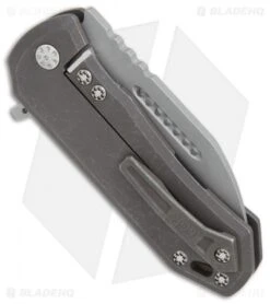 EOS Orca-S Frame Lock Knife Apocalypse Handle (3" Bead Blast) -Benchmadess Zone EOS Orca S apocalypse handle bb BHQ 75292 er side