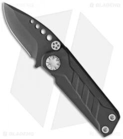EOS Prawn Friction Folder Knife Black DLC Titanium (2.1" D2 DLC)