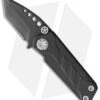 EOS Prawn Tanto Friction Folder Knife Black DLC Titanium (2.1" D2 DLC)