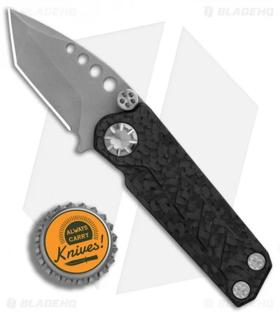 EOS Prawn Friction Folder Knife CF + Black Aluminum (2.1" Bead Blast) 6 EOS Prawn Friction Folder Knife CF + Black Aluminum (2.1" Bead Blast) - Image 4