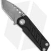EOS Prawn Tanto Friction Folder Knife Black Aluminum (2.1" Gray) -Benchmadess Zone EOS Prawn Tanto Friction Folder Black Aluminum Gray BHQ 80945 jr