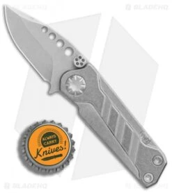 EOS Prawn Friction Folder Knife Titanium (2.1" Stonewash) -Benchmadess Zone EOS Prawn Ti 300 T SW BHQ 86333 er bottlecap