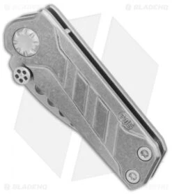 EOS Prawn Friction Folder Knife Titanium (2.1" Stonewash) -Benchmadess Zone EOS Prawn Ti 300 T SW BHQ 86333 er spine