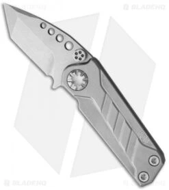 EOS Prawn Tanto Friction Folder Knife SW Titanium (2.1" D2 Satin)