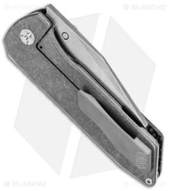 EOS Surgeon Frame Lock Knife Carbon Fiber (3.75" Stonewash CTS XHP) -Benchmadess Zone EOS Surgeon CF SW BHQ 82551 jr side