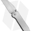 EOS Surgeon Frame Lock Knife Satin Titanium (3.75" Satin)