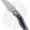 EOS Urchin Friction Folding Knife Flamed Ti/Black CF (3.125" TT Nitro-V)