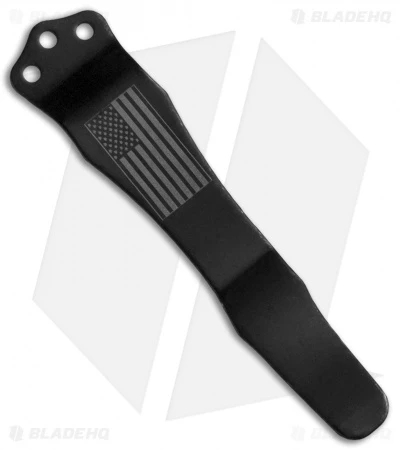 Emerson American Flag Replacement Pocket Clip (Black) 3 Emerson American Flag Replacement Pocket Clip (Black)