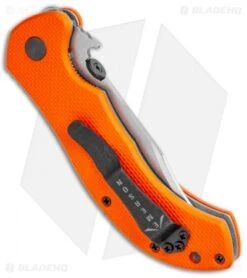 Emerson Appalachian Liner Lock Knife Orange G-10 (3.7" Stonewash) APP-OR-SF 7 Emerson Appalachian Liner Lock Knife Orange G-10 (3.7" Stonewash) APP-OR-SF -Benchmadess Zone Emerson Appalachian LL Orange G 10 BHQ 108011 jr side