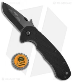 Emerson CQC-14 BT Snubby Liner Lock Knife Black G-10 (2.75" Black) -Benchmadess Zone Emerson CQC 14 BT Snubby LL Black G 10 Black CQC 14BT BHQ 4994 jr bottlecap