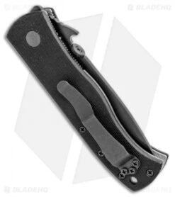 Emerson CQC-7AW BT Spear Point Knife W/ Wave (3.3" Black Plain) -Benchmadess Zone Emerson CQC 7AW BT SP Wave Black Plain BHQ 18465 jr side