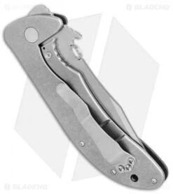 Emerson Iron Dragon Frame Lock Knife Black G-10 (3.75" Stonewash Serr) SFS -Benchmadess Zone Emerson Iron Dragon black G10 sw serr SFS BHQ 67702 er side