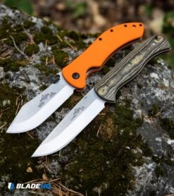 Emerson Market Skinner Liner Lock Knife Orange G-10 (3.9" Stonewash) -Benchmadess Zone Emerson Market Skinner Liner Lock Knife Orange G 10 Stonewash BHQ 110497 kp moss web