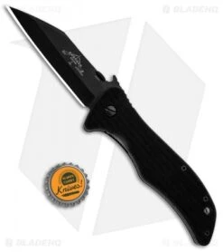Emerson Seax Liner Lock Knife Black G-10 (3.9" Black) -Benchmadess Zone Emerson Seax LL Black G 10 Black SEAX BT BHQ 86965 jr bottlecap