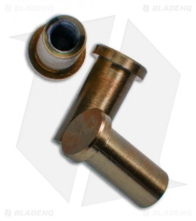 Hinderer 3.5 XM-18 Fatty Edition Titanium Nut Set - Bronze 3 Hinderer 3.5 XM-18 Fatty Edition Titanium Nut Set - Bronze