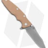 Hinderer Eklipse Frame Lock Knife Coyote G-10/Battle Bronze LH (3.5" Stonewash) -Benchmadess Zone Hinderer Eklipse FL Coytoe G 10 Battle Bronze BB BHQ 179704 jr