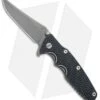 Hinderer Knives Eklipse Gen 2 Bowie Knife Black/Gray G-10 (3.5" Gray DLC) -Benchmadess Zone Hinderer Eklipse Gen 2 Bowie Blk Gry G 10 Gry DLC BHQ 67377 jr 2