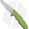 Hinderer Knives Eklipse Gen 2 Bowie Knife Green G-10 (3.5" Stonewash) -Benchmadess Zone Hinderer Eklipse Gen 2 Bowie Green SW BHQ 52233 jr 2