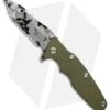 Hinderer Knives Eklipse Flipper Frame Lock Knife OD Green G-10 (3.5" Digi Camo) -Benchmadess Zone Hinderer Eklipse OD Green G 10 Digi Camo BHQ 71246 jr