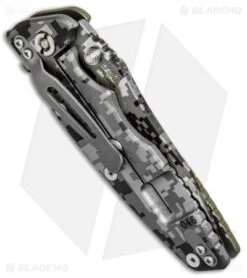 Hinderer Knives Eklipse Flipper Frame Lock Knife OD Green G-10 (3.5" Digi Camo) -Benchmadess Zone Hinderer Eklipse OD Green G 10 Digi Camo BHQ 71246 jr side