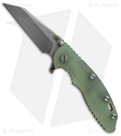 Hinderer Knives Fatty Edition XM-18 3.5 Wharncliffe Knife Jade/Bronzed (SW) 3 Hinderer Knives Fatty Edition XM-18 3.5 Wharncliffe Knife Jade/Bronzed (SW)