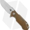Hinderer Knives Half Track Frame Lock Knife Bronze Titanium (2.75" Satin) -Benchmadess Zone Hinderer Half Track Ti Bronze BHQ 49915 jr 2