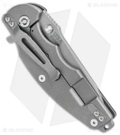 Hinderer Knives Jurassic Knife Raptor Eye Black G-10 (3.375" Working Finish) -Benchmadess Zone Hinderer Jurassic Raptor Eye Black Working Finish BHQ 78110 jr side