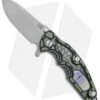 Hinderer Knives Jurassic Knife Raptor Eye Green/Black (3.375" Working Finish)