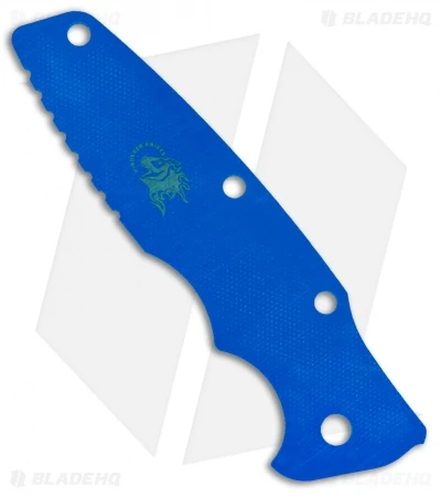 Hinderer Knives 4.75" Eklipse OD Blue G-10 Replacement Scale 4 Hinderer Knives 4.75" Eklipse OD Blue G-10 Replacement Scale - Image 2