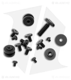 Hinderer Knives Eklipse 3.5" Complete Hardware Kit - Black Stainless Steel