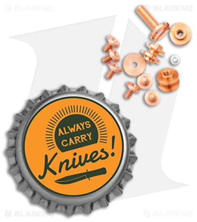 Hinderer Knives Eklipse 3.5" Complete Hardware Kit - Copper 4 Hinderer Knives Eklipse 3.5" Complete Hardware Kit - Copper - Image 2