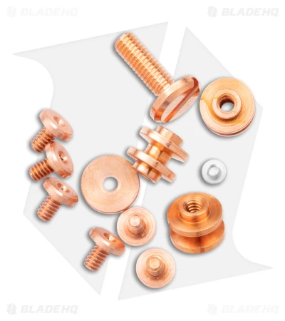 Hinderer Knives Eklipse 3.5" Complete Hardware Kit - Copper 3 Hinderer Knives Eklipse 3.5" Complete Hardware Kit - Copper