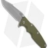 Hinderer Knives Eklipse Harpoon Spanto Knife OD Green G10 (Working Finish) -Benchmadess Zone Hinderer Knives Eklipse Gen 2 Harpoon Spanto OD Green G10 Working finish BHQ 84806 er