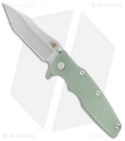 Hinderer Knives Eklipse Gen 2 Harpoon Knife Translucent Jade G-10 (3.5" SW)
