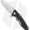 Hinderer Knives Eklipse Harpoon Spanto Frame Lock Knife Black G10 (3" Stonewash)
