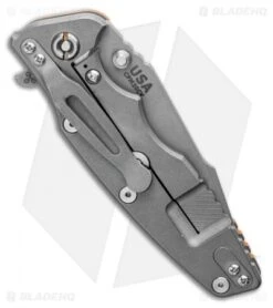 Hinderer Knives Eklipse Harpoon Spanto Knife Orange G-10 (3.5" Working) -Benchmadess Zone Hinderer Knives Eklipse Harpoon Spanto Knife Orange G 10 3.5 Working BHQ 124436 LS Side