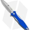 Hinderer Knives Maximus Bayonet Flipper Knife Blue G-10 (3.5" Stonewash)